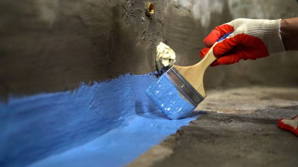 Commercial Interior Drainage System project at a Middleton, MI business property by SJ Waterproofing Pros